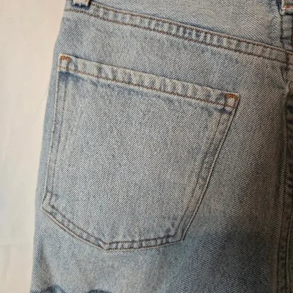 AGOLDE Raw Hem Dee Short In Digit